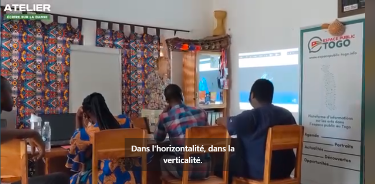 Atelier de formation sur la création de contenus journalistiques en danse